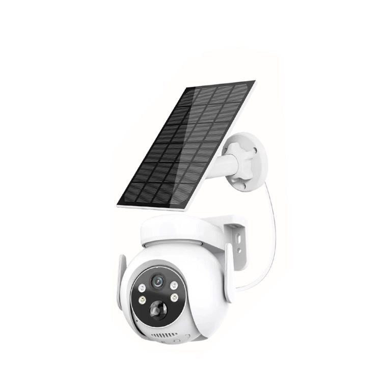 2MP WiFi 太陽光モーションカメラ 防水 2 Way Talk カラー ナイトビジョン